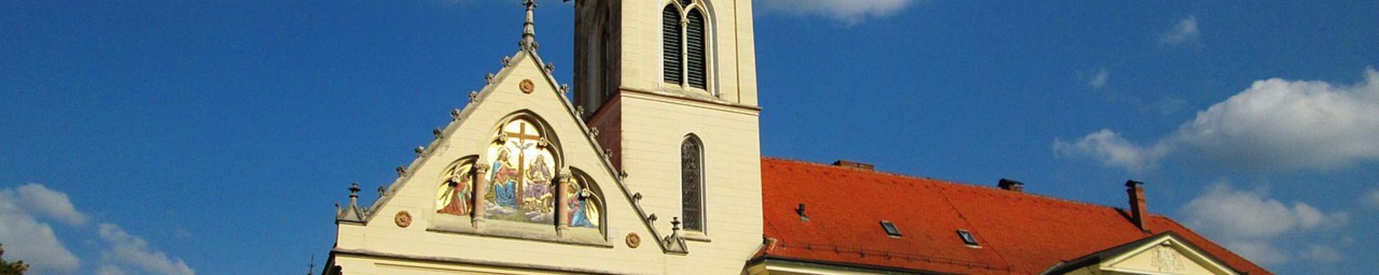 A photo of a Greek Catholic Cathedral in Križevci